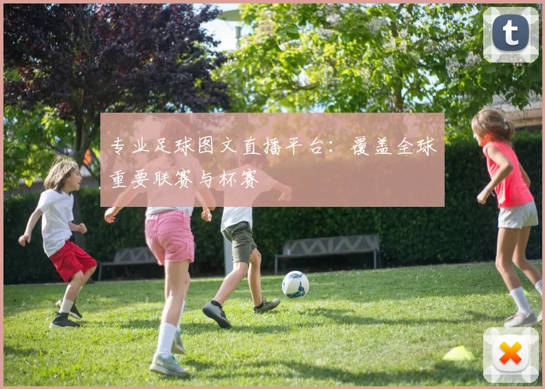 专业足球图文直播平台：覆盖全球重要联赛与杯赛